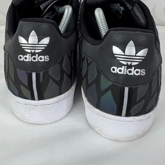 Adidas Superstar Xeno 2015 Men’s Size 12 Black Reflective D69366 - Picture 8 of 11